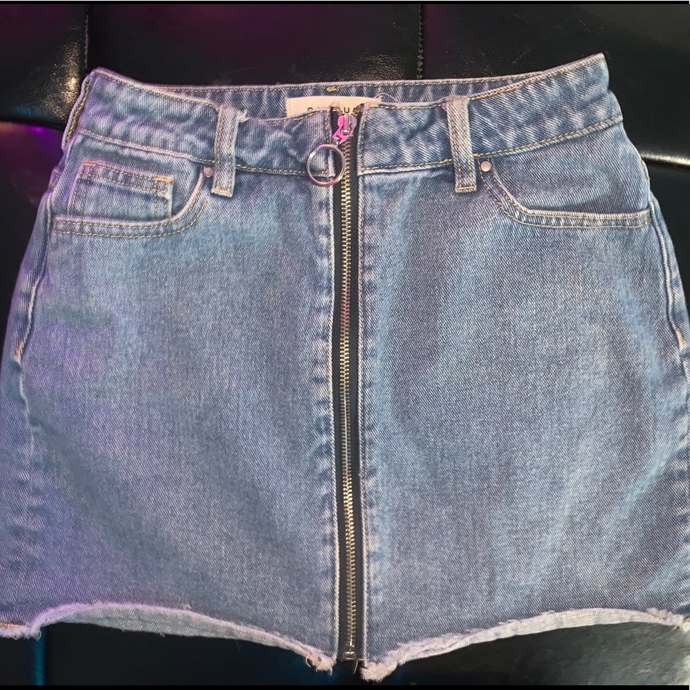 Pacsun jean skirt